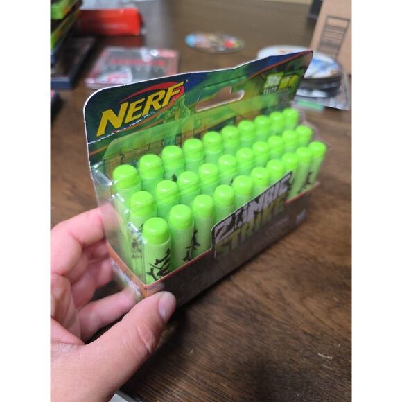 NOS Nerf Zombie Strike Dart Gun Refill 30x Elite Sealed Free S&H - Picture 7 of 16